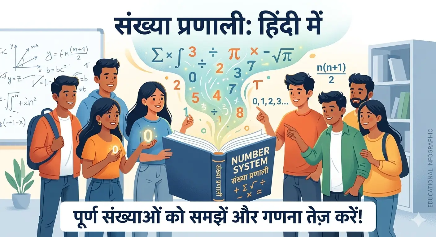 Number System संख्या प्रणाली Hindi